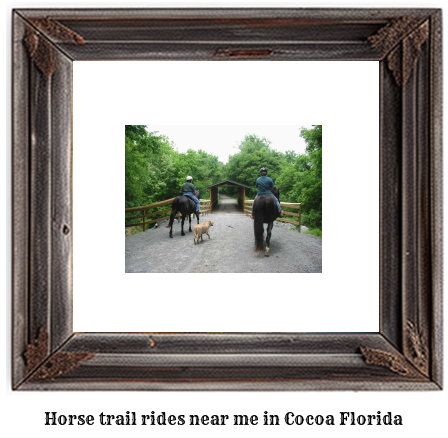 horse trail rides near me in Cocoa, Florida